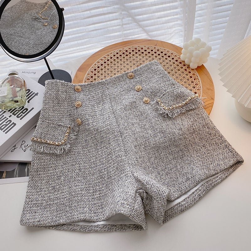 The Monroe Tweed Shorts